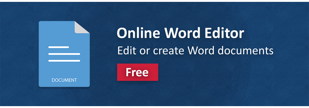 Edytuj Dokumenty Word Online — Darmowy Edytor Word